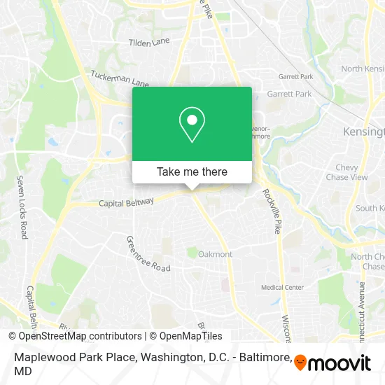 Maplewood Park Place map