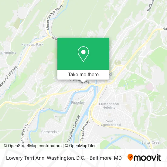 Lowery Terri Ann map