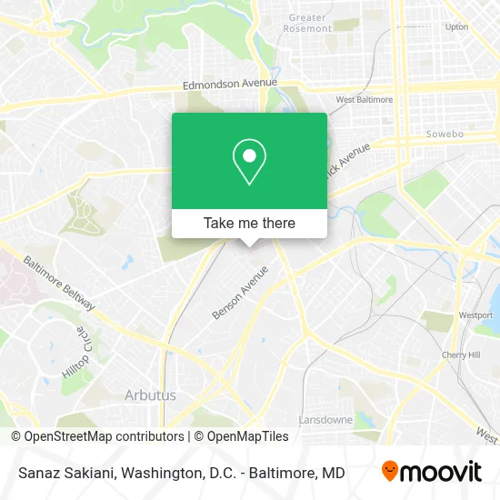 Sanaz Sakiani map