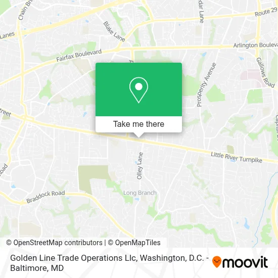 Golden Line Trade Operations Llc map