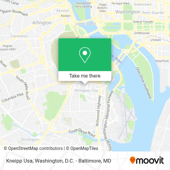 Kneipp Usa map