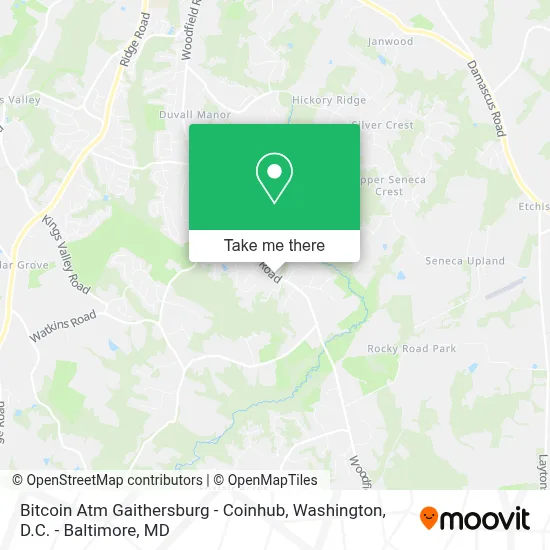 Bitcoin Atm Gaithersburg - Coinhub map