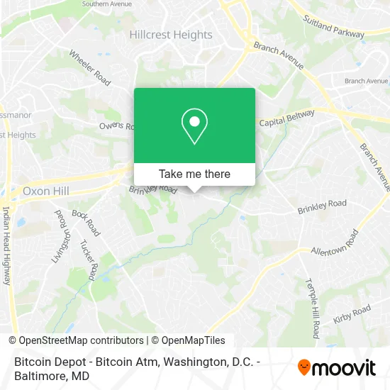 Bitcoin Depot - Bitcoin Atm map