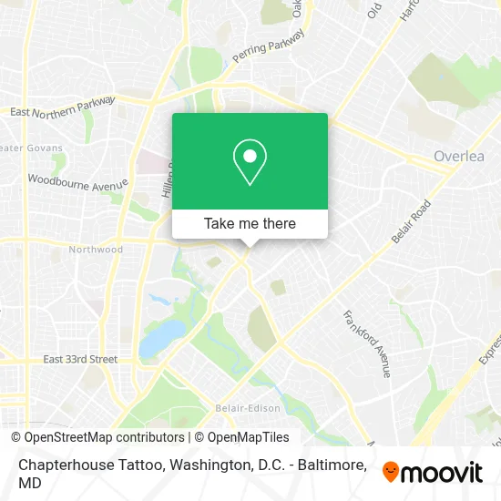 Chapterhouse Tattoo map