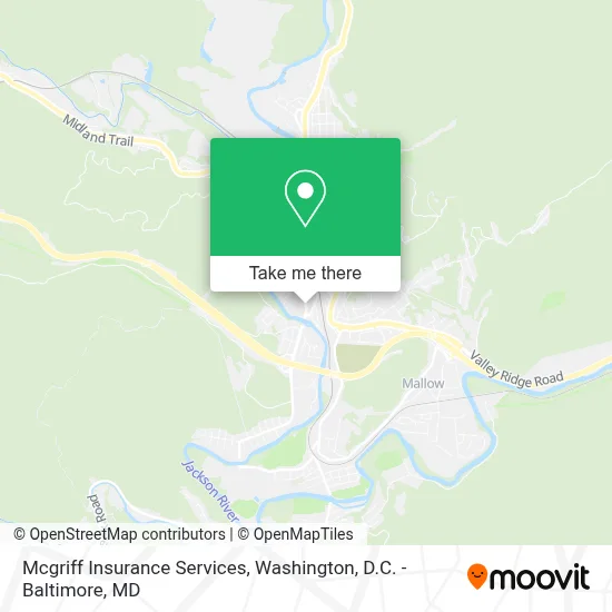 Mcgriff Insurance Services map