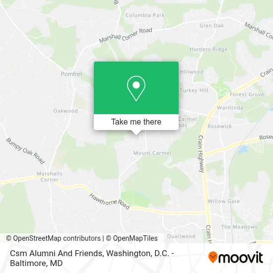 Csm Alumni And Friends map