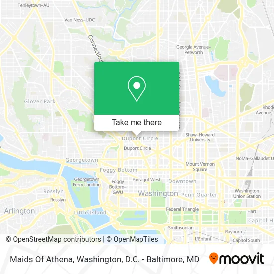 Maids Of Athena map