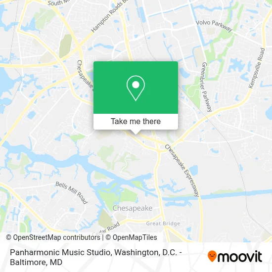 Panharmonic Music Studio map
