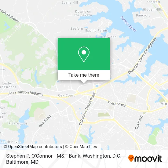 Stephen P. O'Connor - M&T Bank map