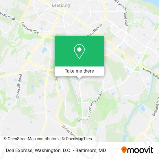 Deli Express map