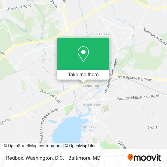 Redbox map