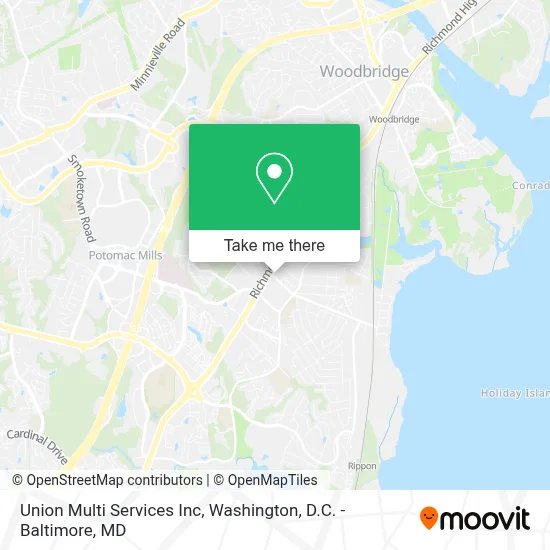 Union Multi Services Inc map