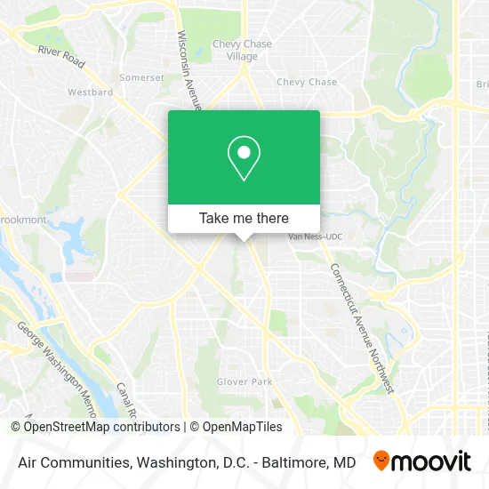 Air Communities map