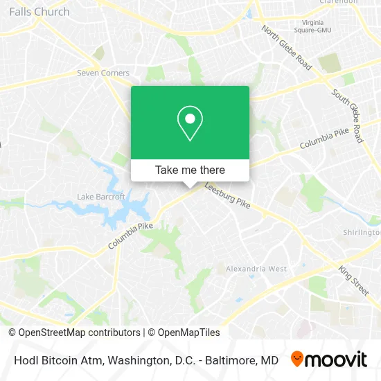 Hodl Bitcoin Atm map
