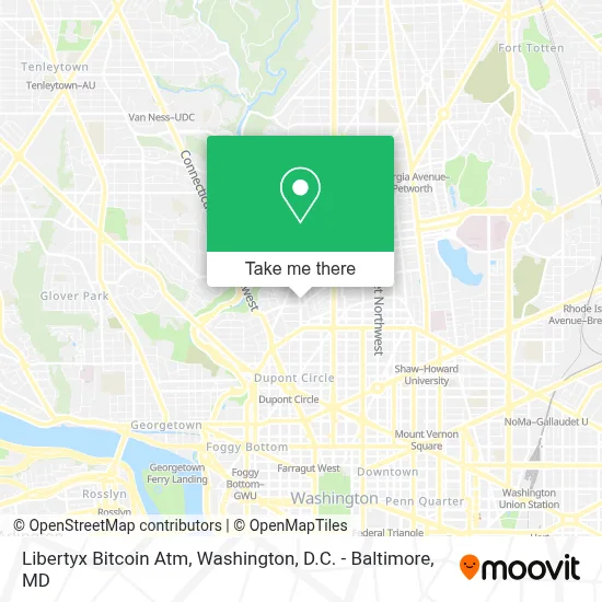 Libertyx Bitcoin Atm map