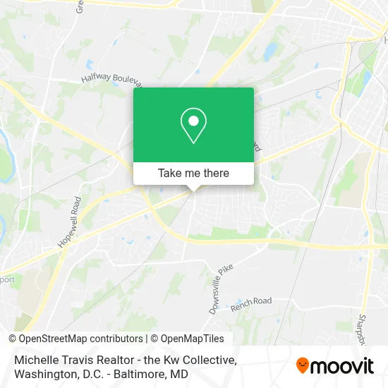 Michelle Travis Realtor - the Kw Collective map
