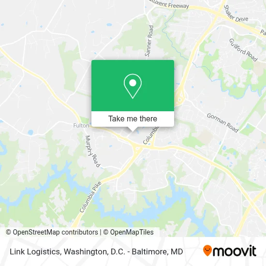 Link Logistics map