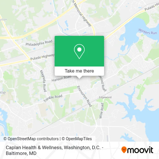 Caplan Health & Wellness map