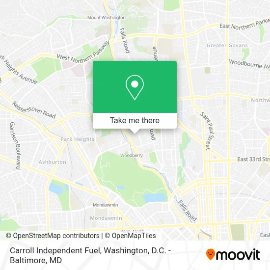 Carroll Independent Fuel map