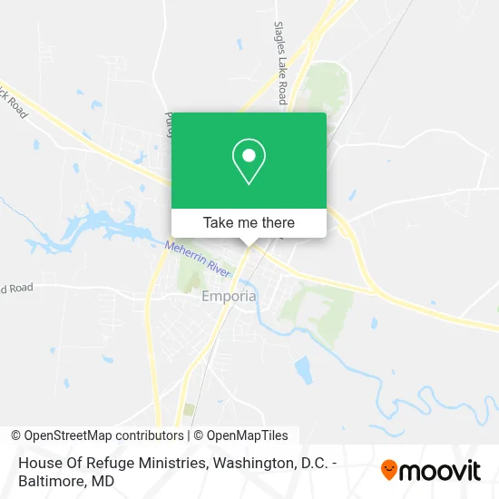 House Of Refuge Ministries map