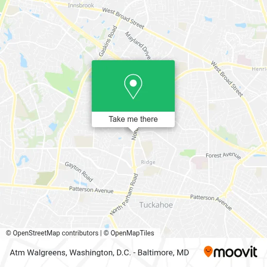 Atm Walgreens map