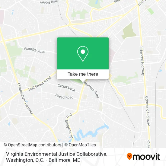 Virginia Environmental Justice Collaborative map