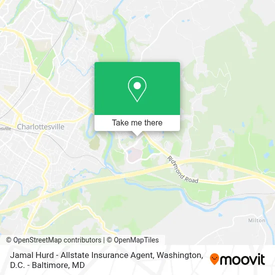 Jamal Hurd - Allstate Insurance Agent map