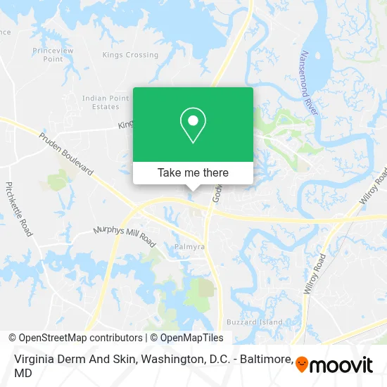 Virginia Derm And Skin map