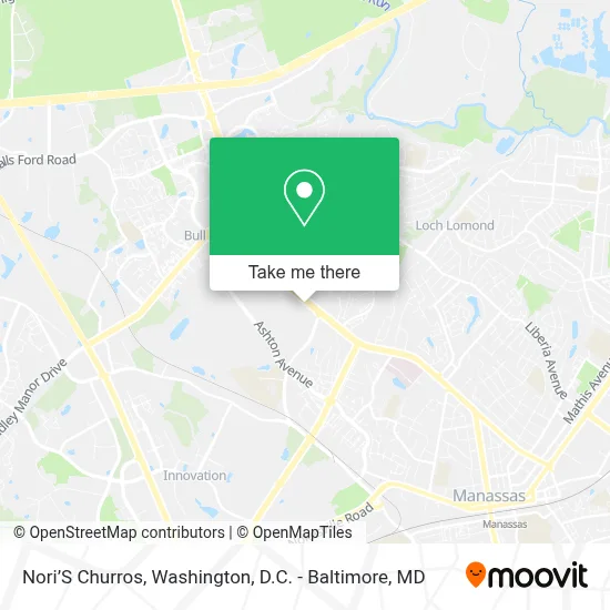 Nori’S Churros map