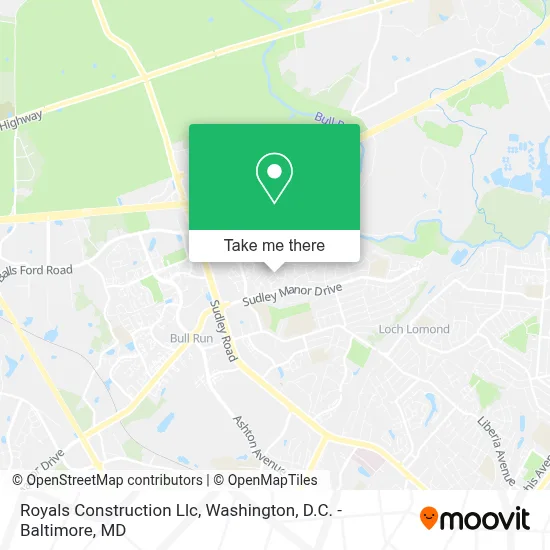 Royals Construction Llc map