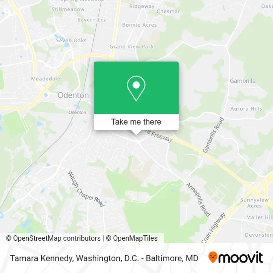 Tamara Kennedy map