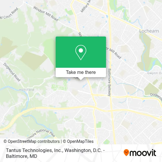 Tantus Technologies, Inc. map