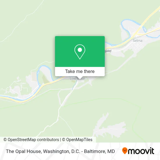 The Opal House map