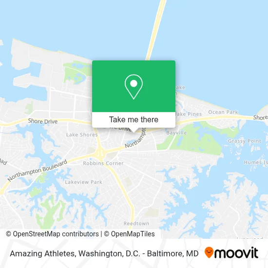 Amazing Athletes map