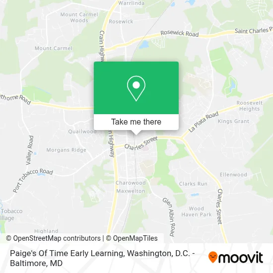 Paige's Of Time Early Learning map