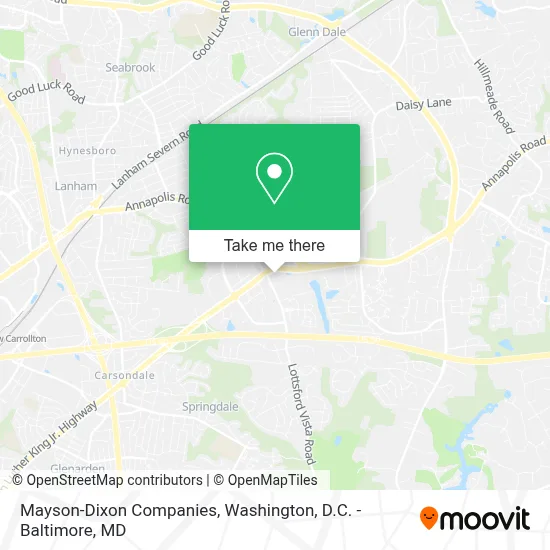 Mayson-Dixon Companies map