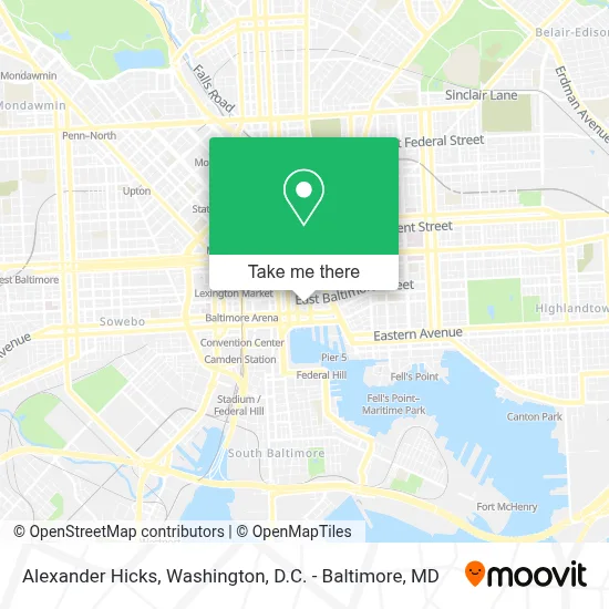 Alexander Hicks map