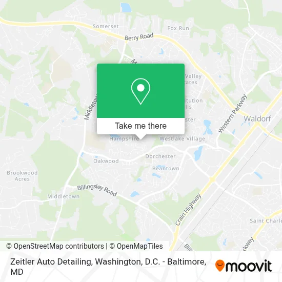 Zeitler Auto Detailing map