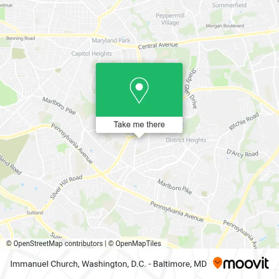 Immanuel Church map