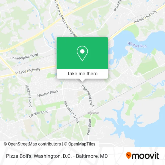 Pizza Boli's map