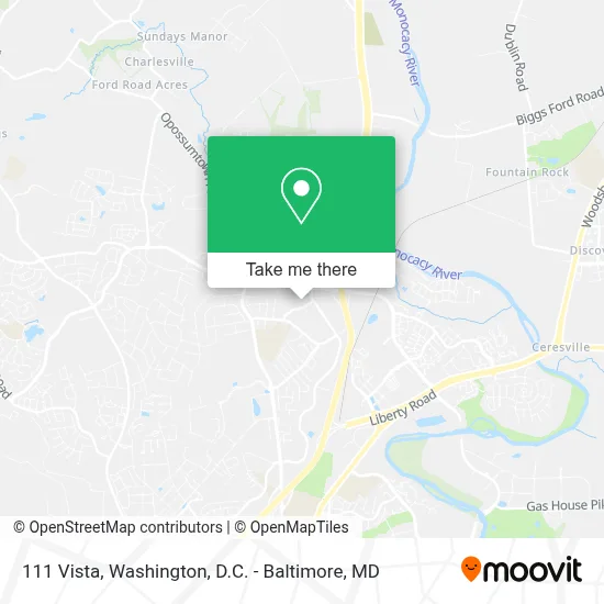 111 Vista map