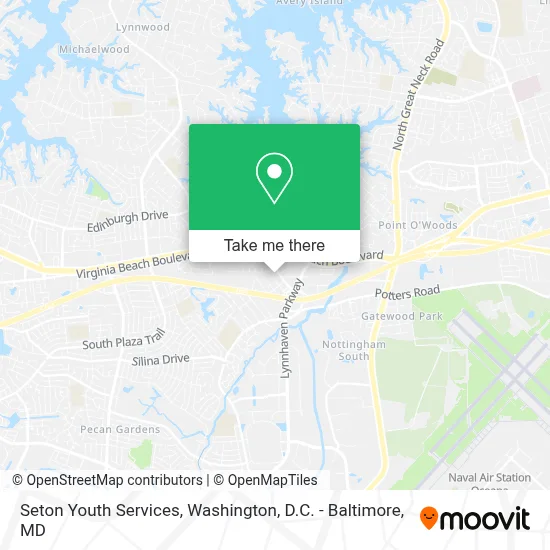 Seton Youth Services map