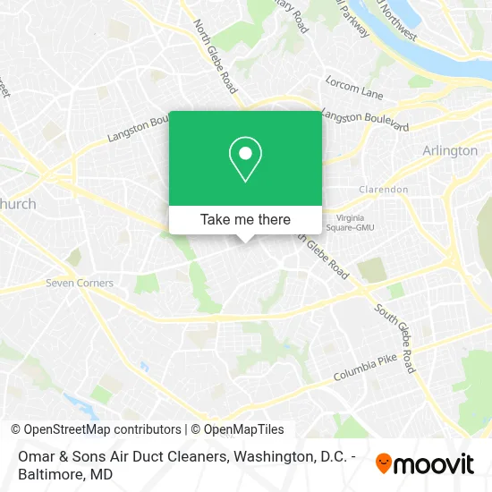 Omar & Sons Air Duct Cleaners map