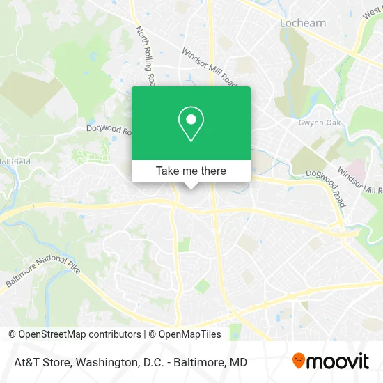 At&T Store map