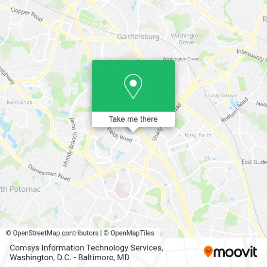 Comsys Information Technology Services map