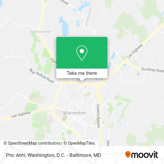 Pnc Atm map