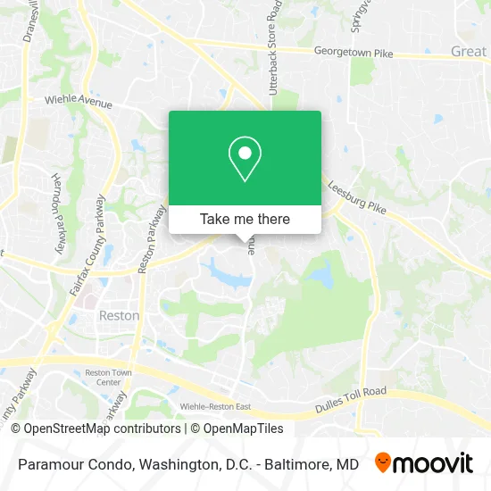 Paramour Condo map