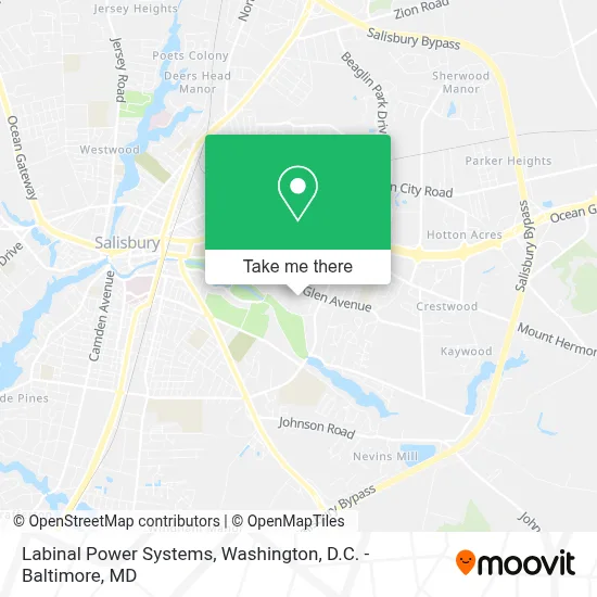Labinal Power Systems map