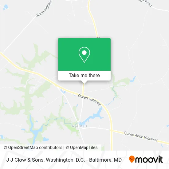 J J Clow & Sons map
