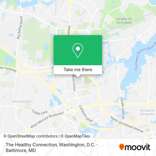 The Healthy Connection map
